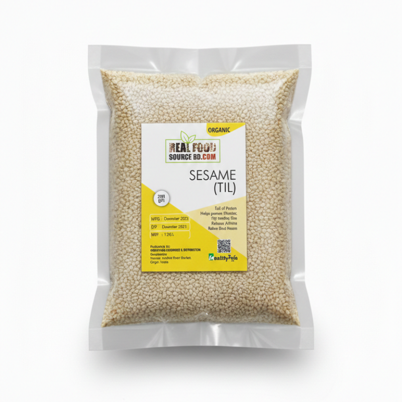 1 White Sesame (Til) – Pure, Nutritious & Aromatic (200gm) - Image 1