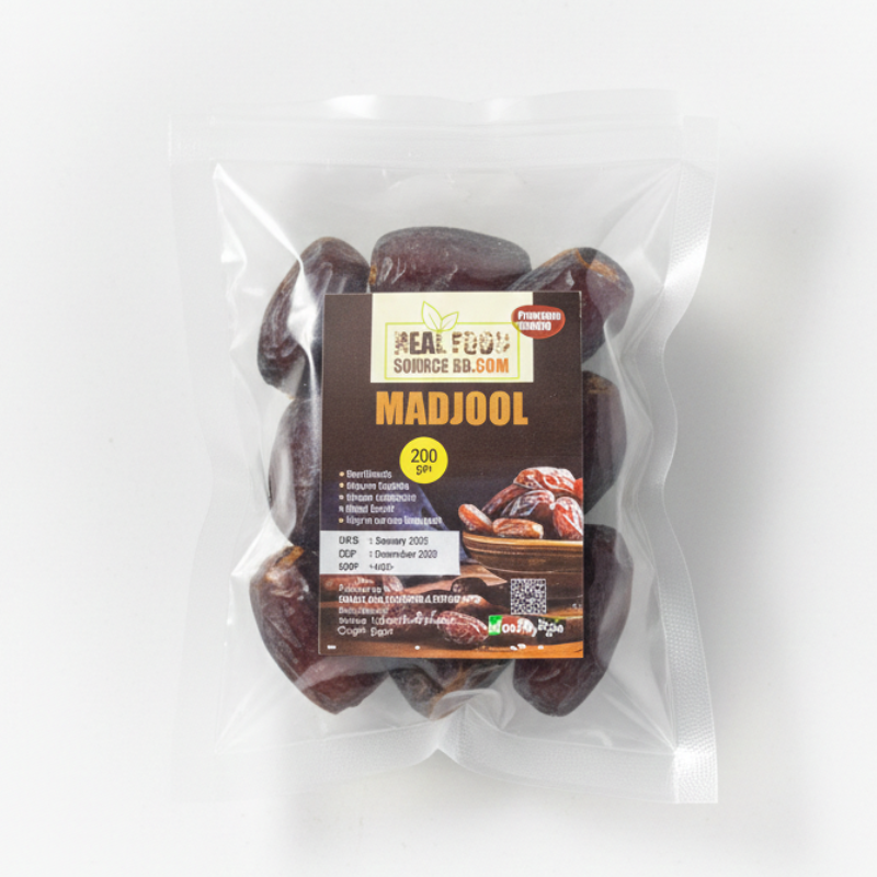 1 Midjool Dates – Naturally Sweet & Premium Quality (200gm) - Image 1