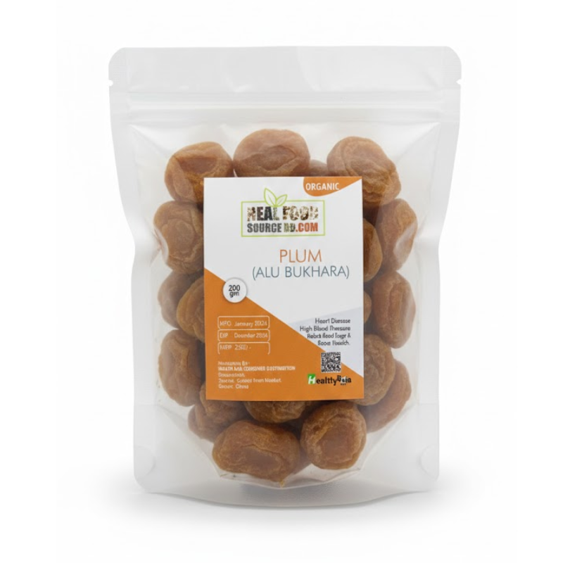 1 Plum (Alu Bukhara) – Sweet, Tangy & Naturally Nutritious (200gm) - Image 1