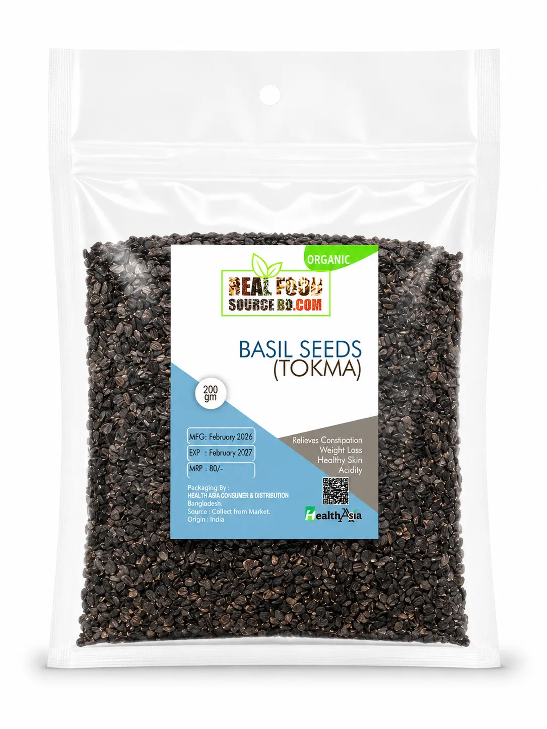 c1374ba3-2d77-4c8f-a4a0-e5fc73c61225 Basil Seeds ( Tokma) Grains ) Natural Cooling & Digestive Support - Image 1